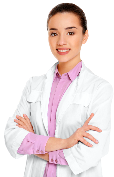 pharmacists smile on the camera