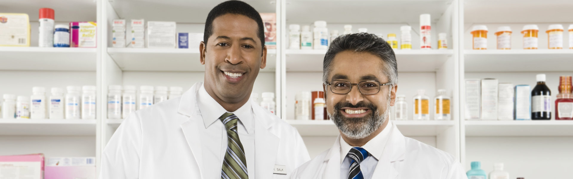 pharmacist smiling